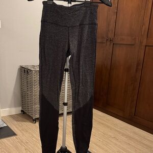 Black and Gray Leggings